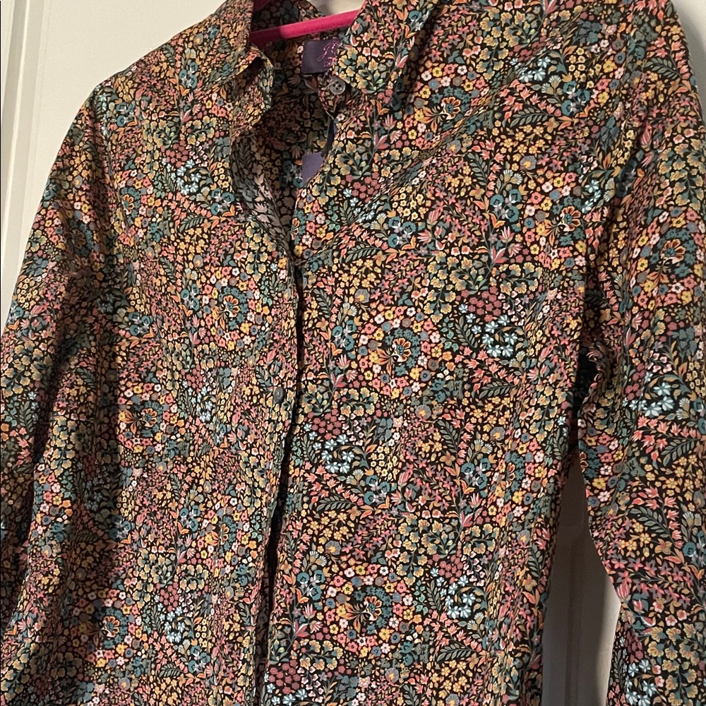 J. Crew Liberty Floral Shirt - Multicolor